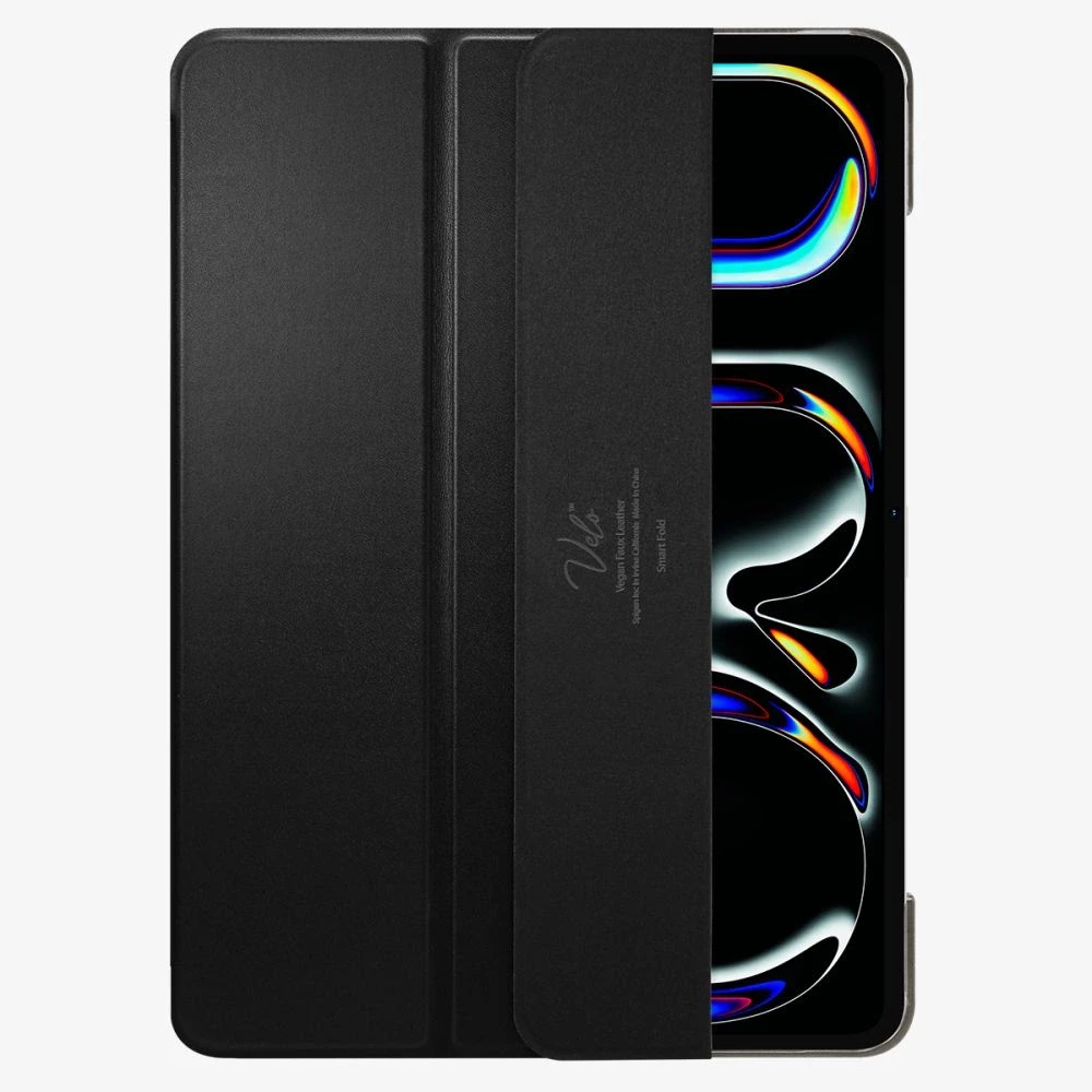 Spigen Smart Fold Apple iPad Pro 13" 2024 dėklas – juodos spalvos