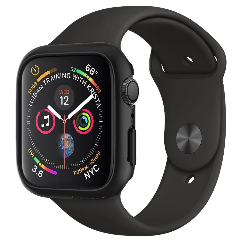 Išmaniojo laikrodžio Apple 4 ekrano rėmelis, Juodos spalvos, 44mm