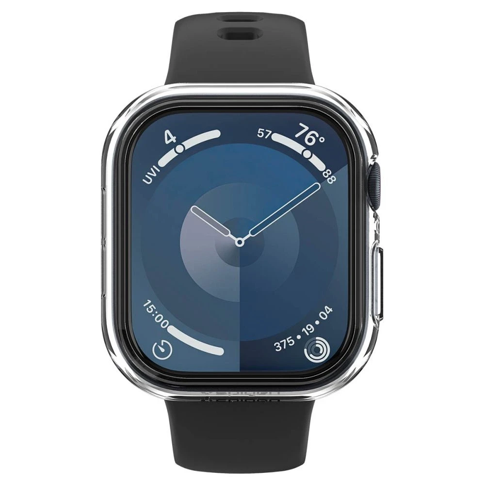Dėklas „Spigen Thin Fit“, krištolo skaidrumo – „Apple Watch 11/10“ 42 mm