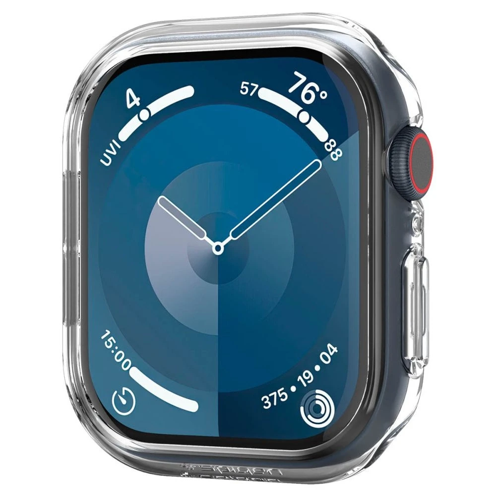 Dėklas „Spigen Thin Fit“, krištolo skaidrumo – „Apple Watch 11/10“ 42 mm