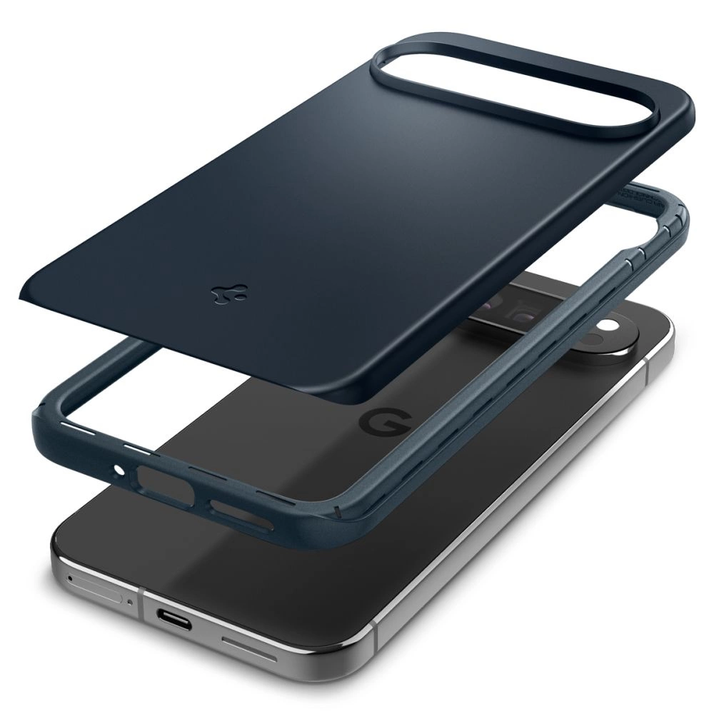 Dėklas „Google Pixel 9 Pro XL Spigen Thin Fit Metal Slate“.