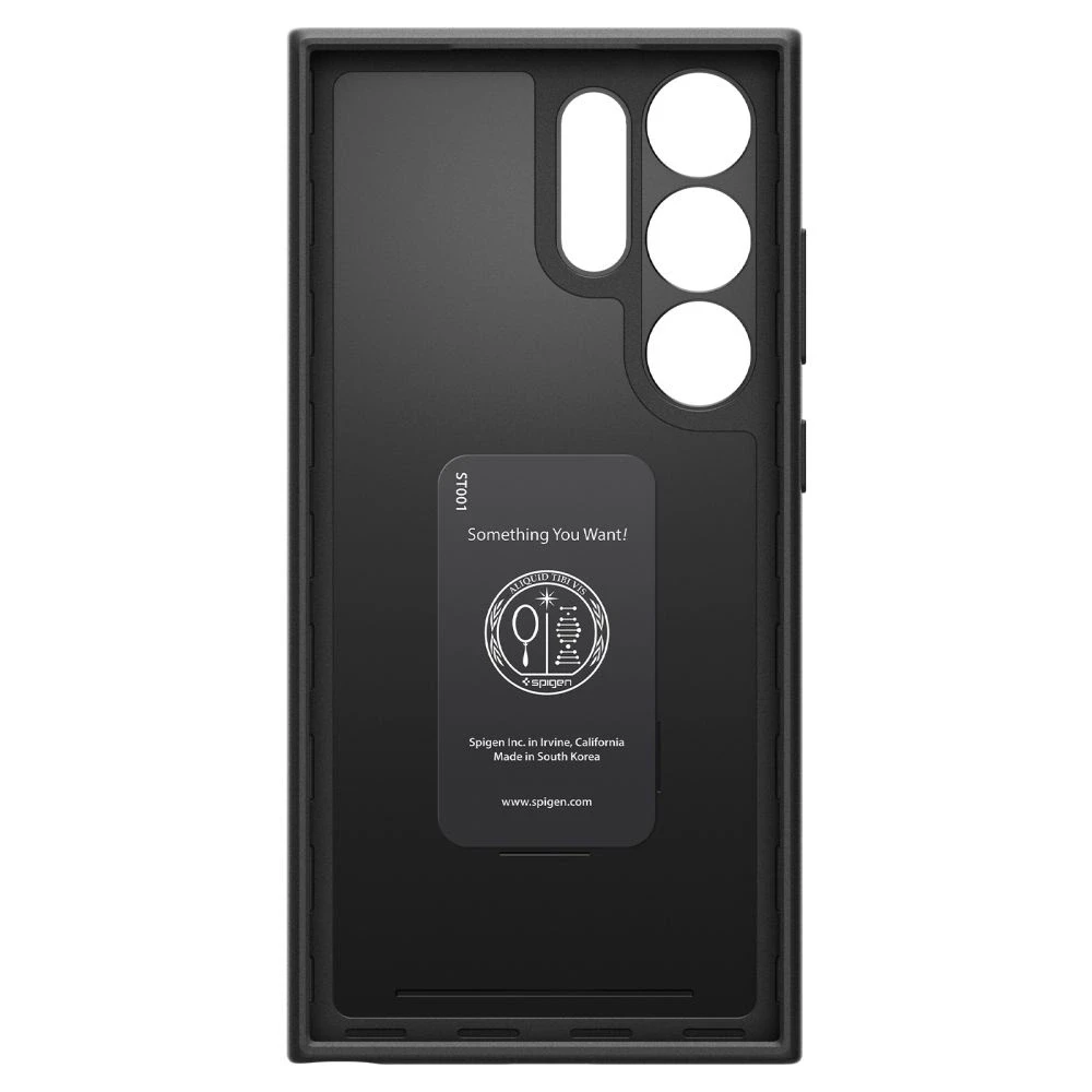 Spigen Thin Fit – dėklas skirtas Samsung Galaxy S24 Ultra Juodas