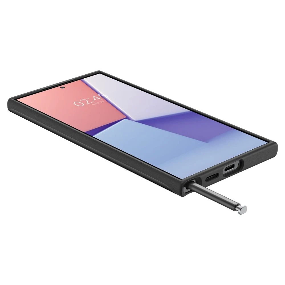 Spigen Thin Fit – dėklas skirtas Samsung Galaxy S24 Ultra Juodas