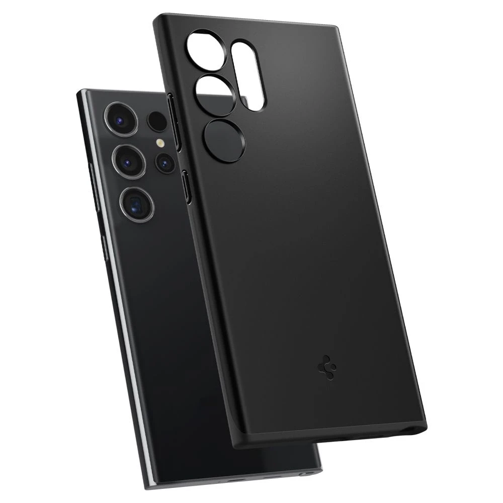 Spigen Thin Fit – dėklas skirtas Samsung Galaxy S24 Ultra Juodas