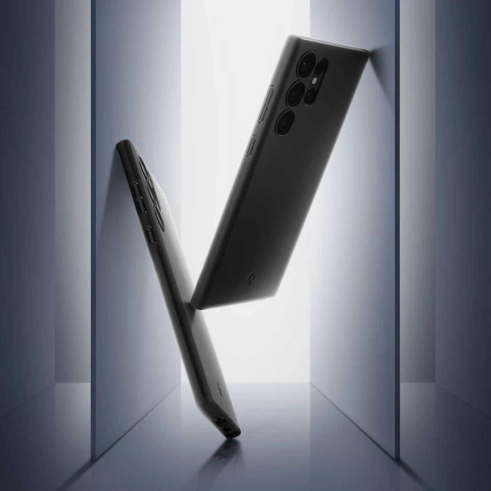 Spigen Thin Fit – dėklas skirtas Samsung Galaxy S24 Ultra Juodas