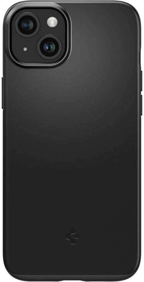 Spigen Thin Fit dėklas skirtas Apple iPhone 15,  spalva - Juoda