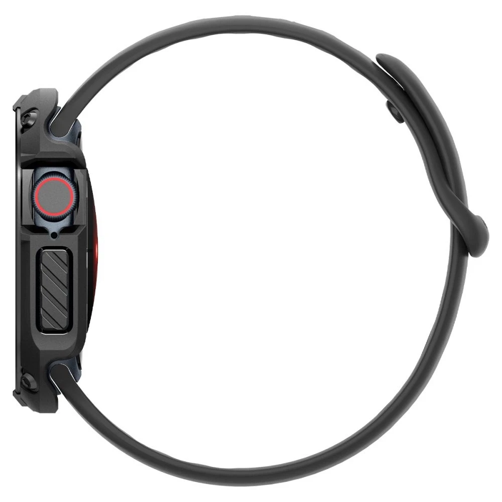 „Spigen Tough Armor“ dėklas, skirtas „Apple Watch 10“ (46 mm) (juodas)