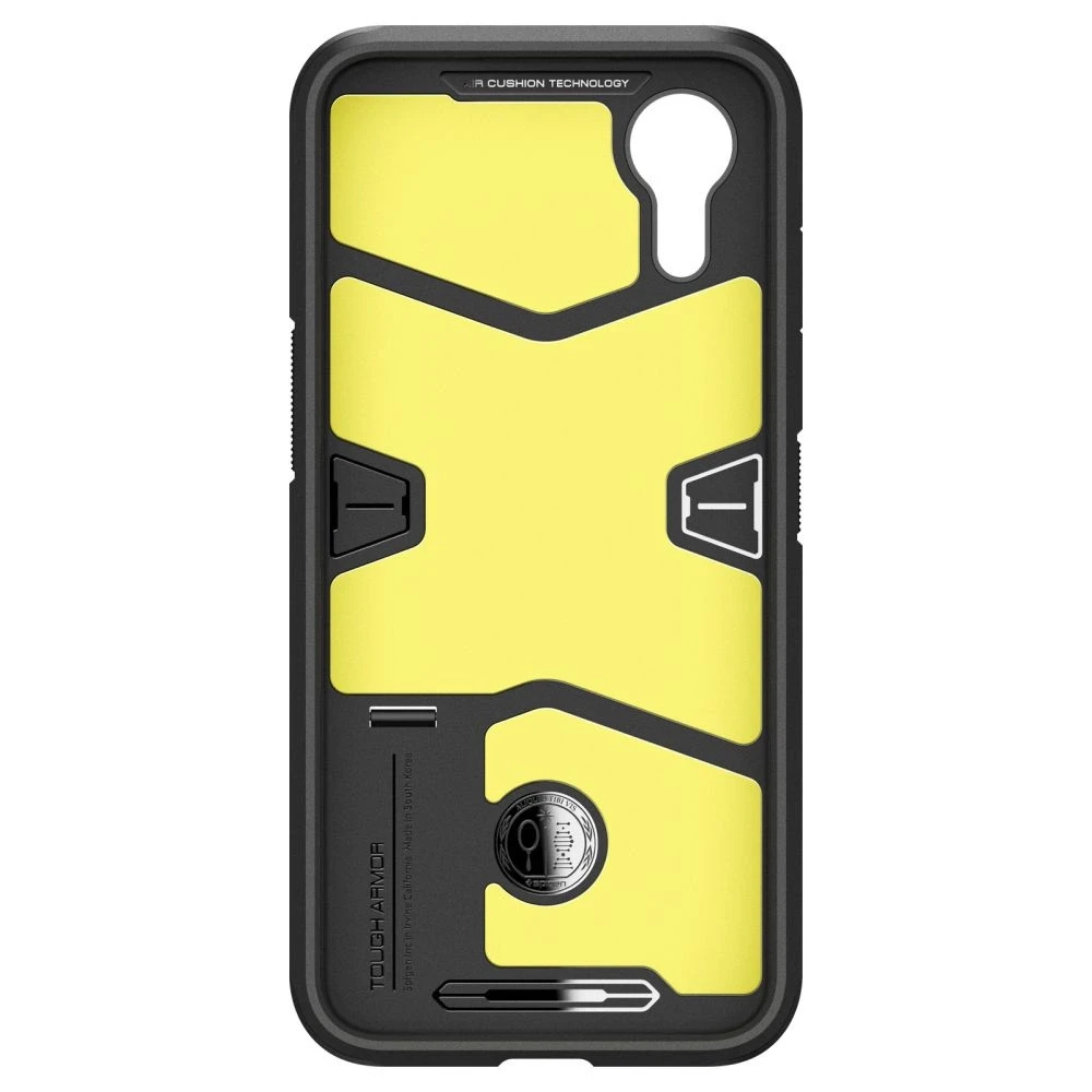 Dėklas Spigen Tough Armor skirtas Samsung Galaxy XCover 7 Pro juodos spalvos
