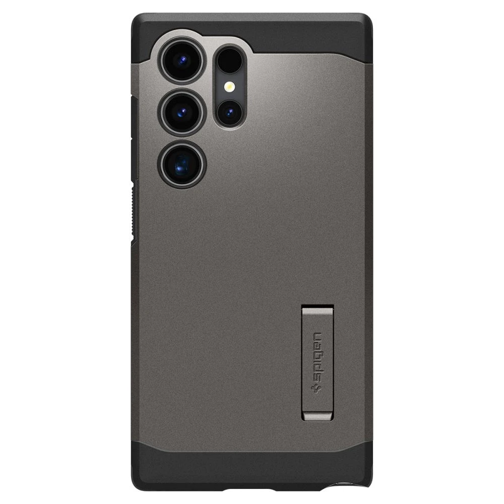 Spigen Tough Armor – dėklas skirtas Samsung Galaxy S24 Ultra Gunmetal