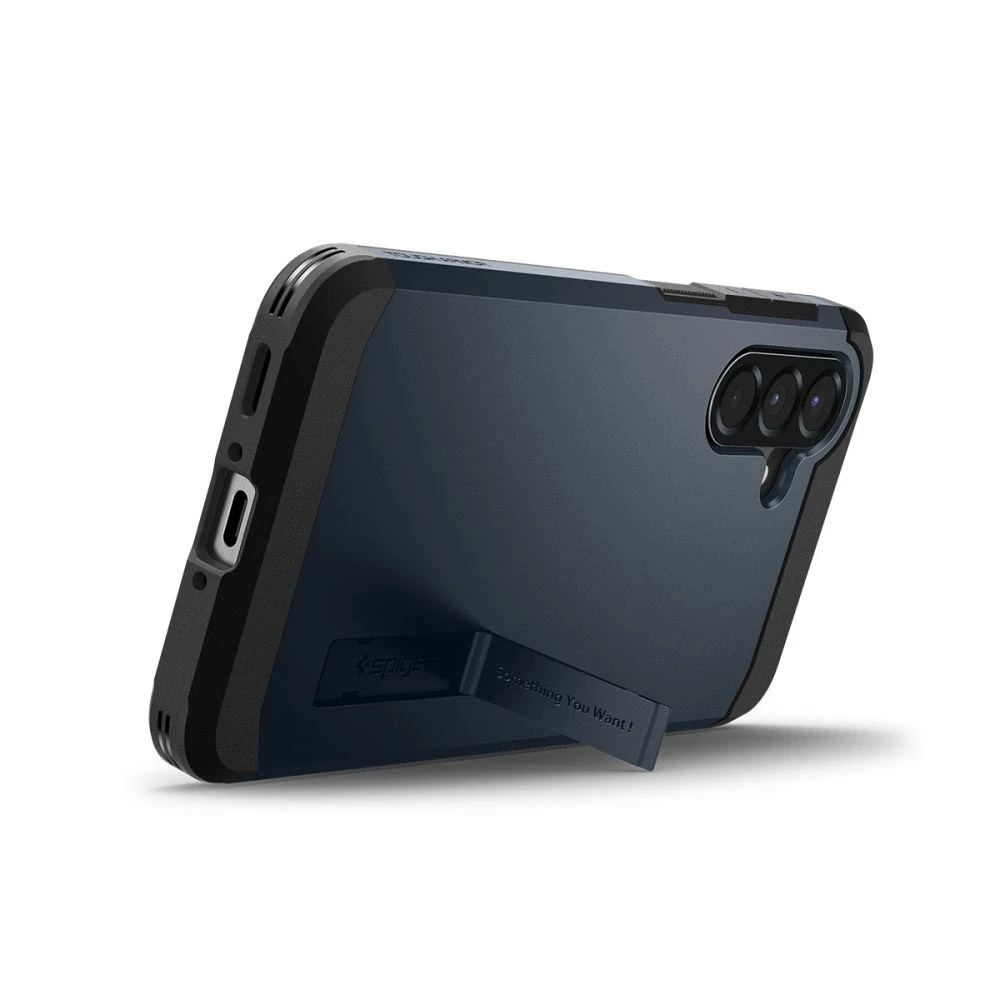 Dėklas Spigen Tough Armor Galaxy A56 5G metalinis šiferis