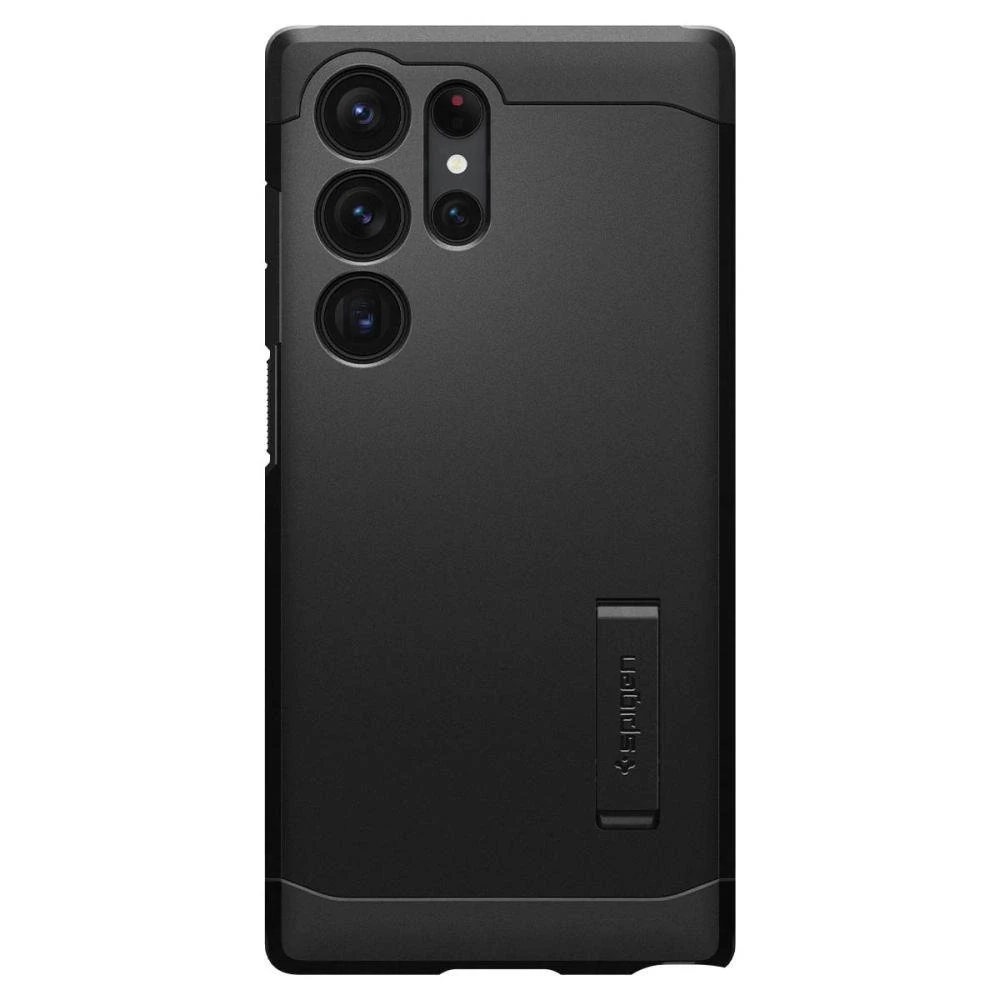 Spigen Tough Armor dėklas skirtas Samsung Galaxy S23 Ultra, spalva - Juoda