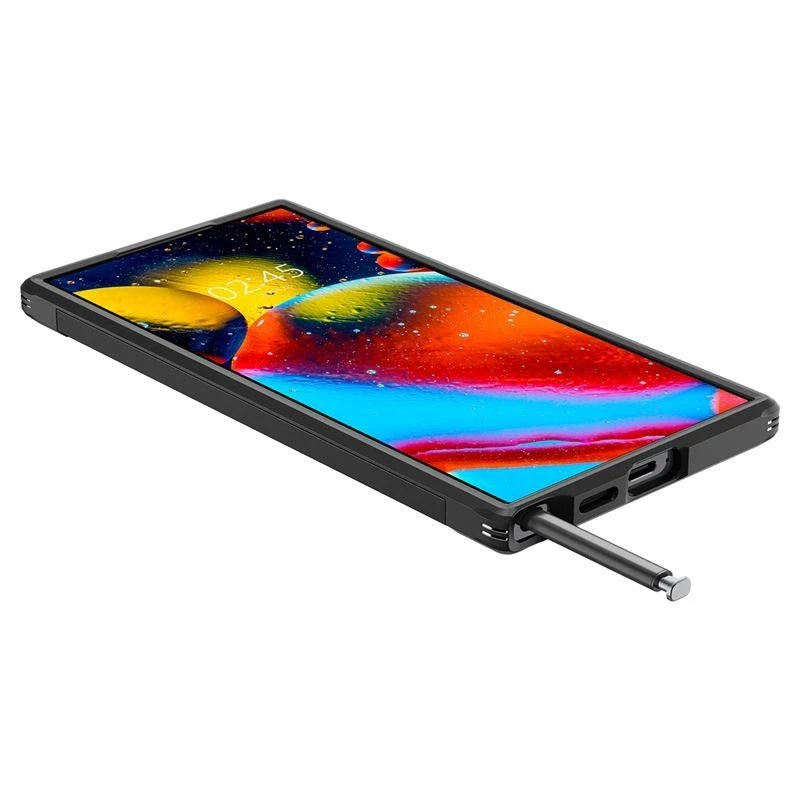 Samsung Galaxy S24 Ultra Spigen Tough Armor dėklas telefonui juodos spalvos