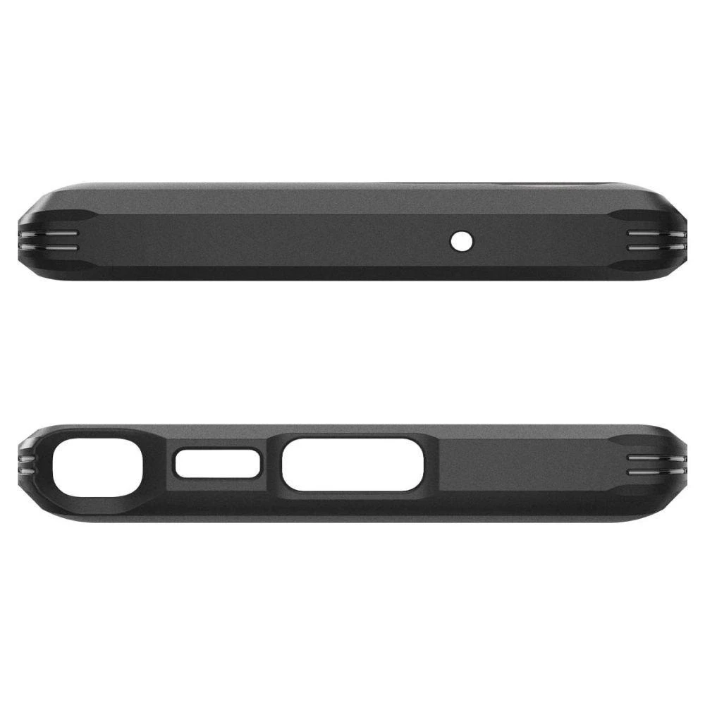 Spigen Tough Armor dėklas skirtas Samsung Galaxy S23 Ultra, spalva - Juoda