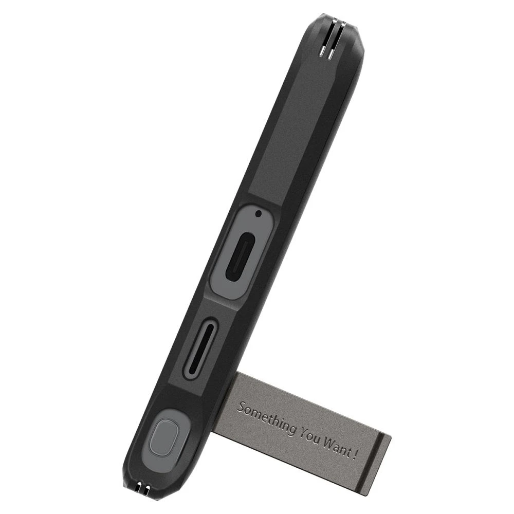Spigen Tough Armor – dėklas skirtas Samsung Galaxy S24 Ultra Gunmetal