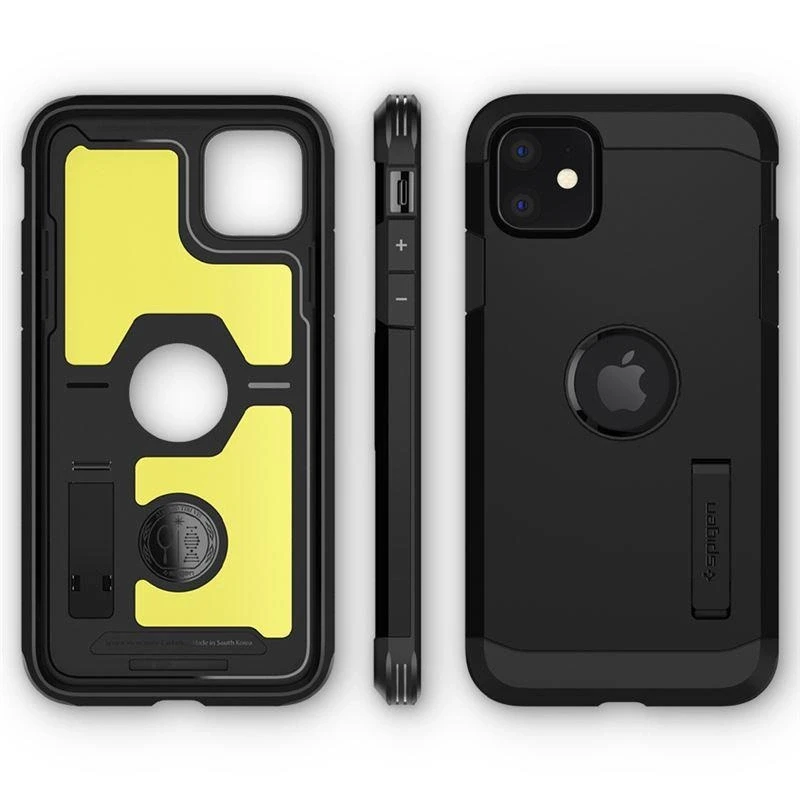 Spigen dėklas Tough Armour, skirtas iPhone 11 juodas