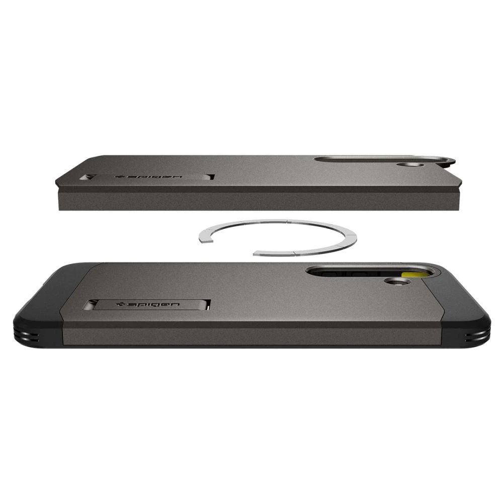 Dėklas Spigen Tough Armor Magsafe Galaxy S25+ gunmetal
