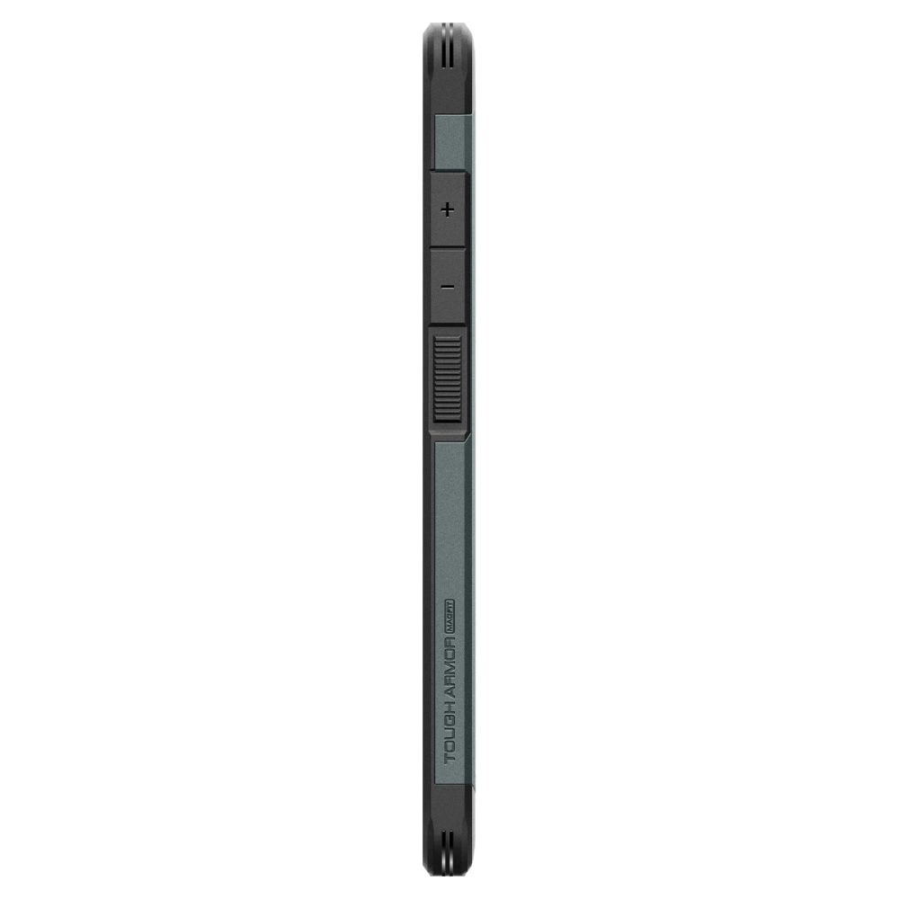 Spigen Tough Armor MagSafe - dėklas skirtas Samsung Galaxy S25 Ultra Abyss Žalias