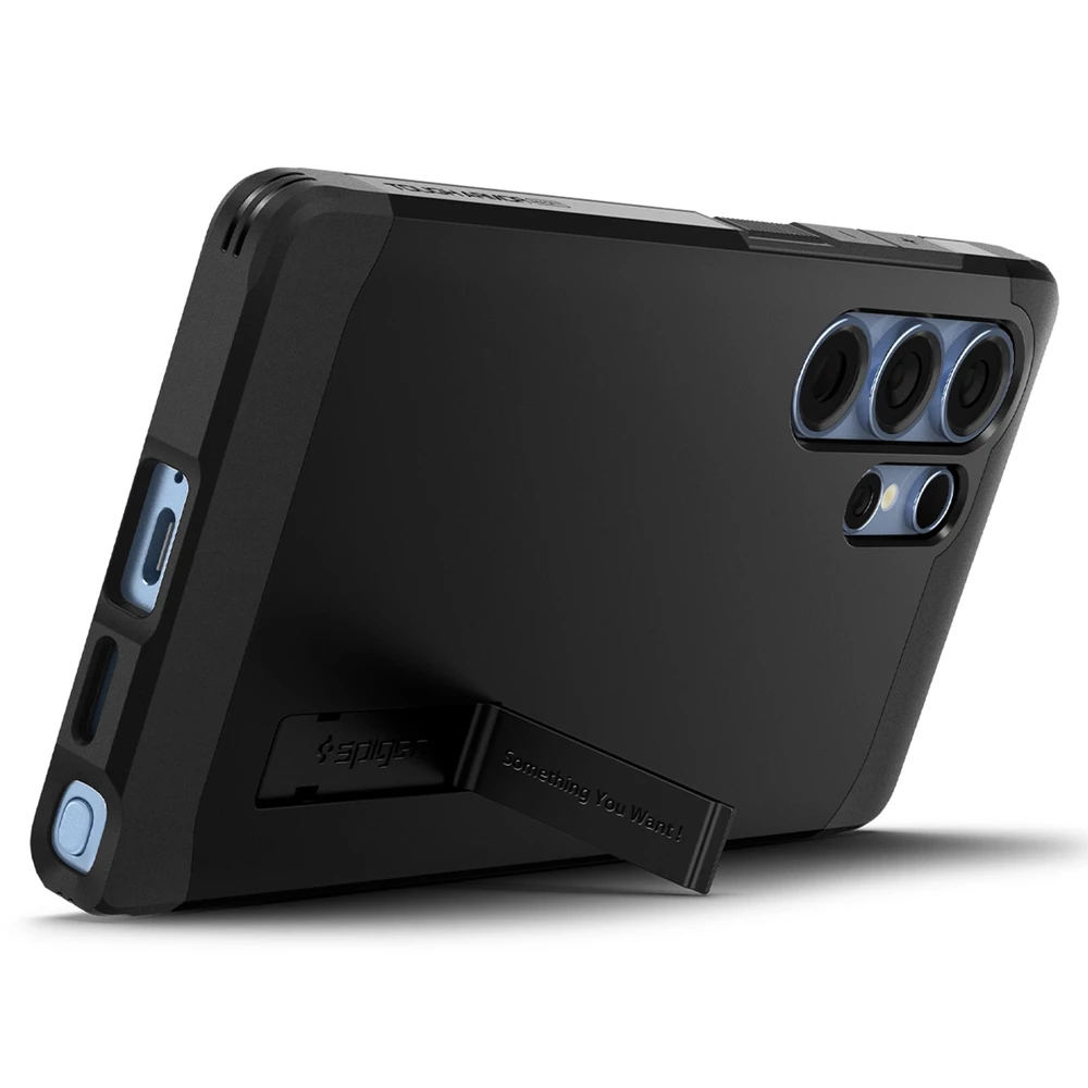 Spigen Tough Armor MagSafe Samsung Galaxy S25 Ultra – dėklas telefonui juodos spalvos