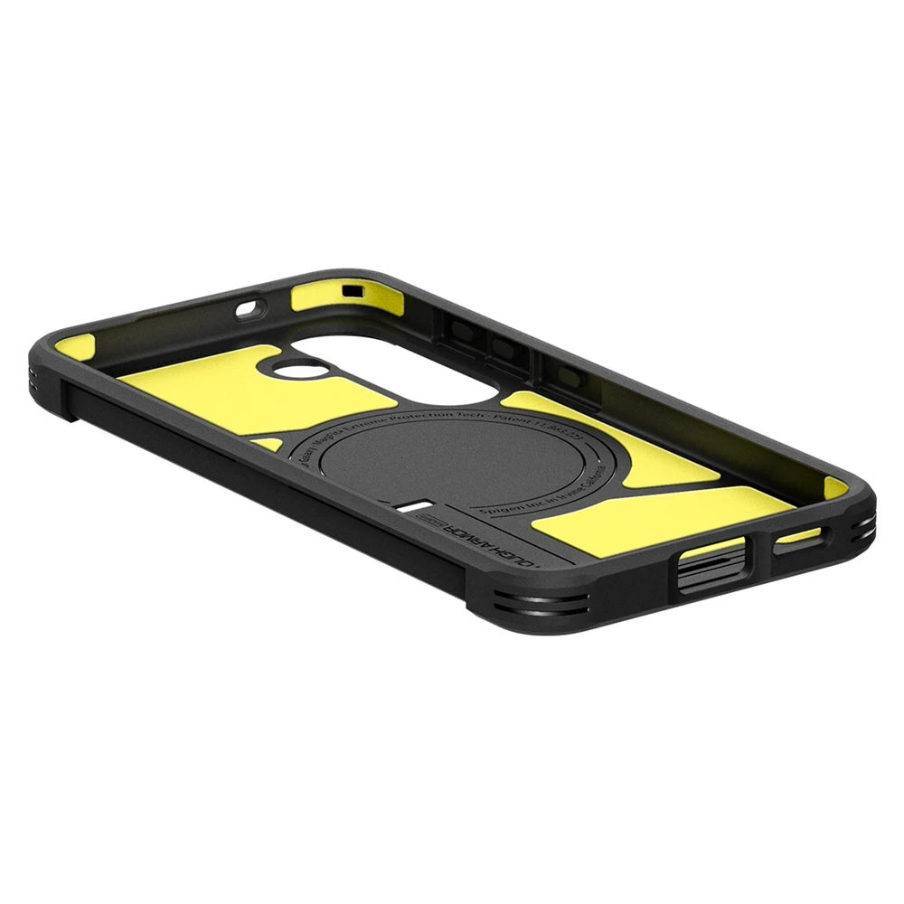 Spigen Tough Armor MagSafe – dėklas skirtas Samsung Galaxy S25+ Juodas