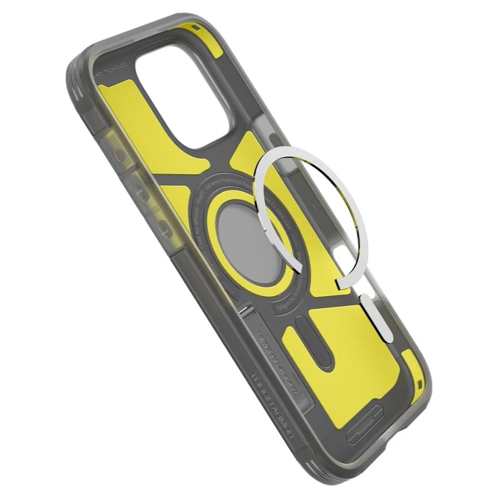 Spigen Tough Armor Mag MagSafe – dėklas skirtas Apple iPhone 16 Pro Max Frost Juodas
