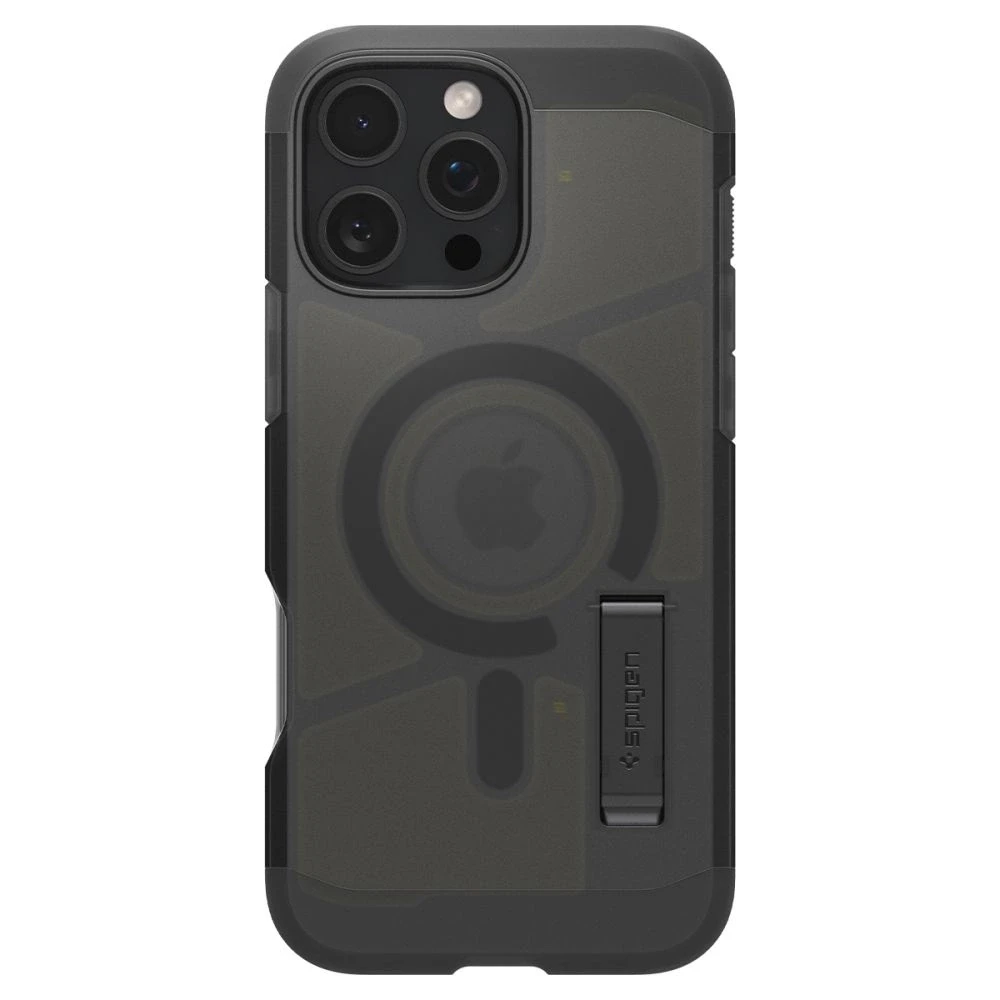 Spigen Tough Armor Mag MagSafe – dėklas skirtas Apple iPhone 16 Pro Max Frost Juodas