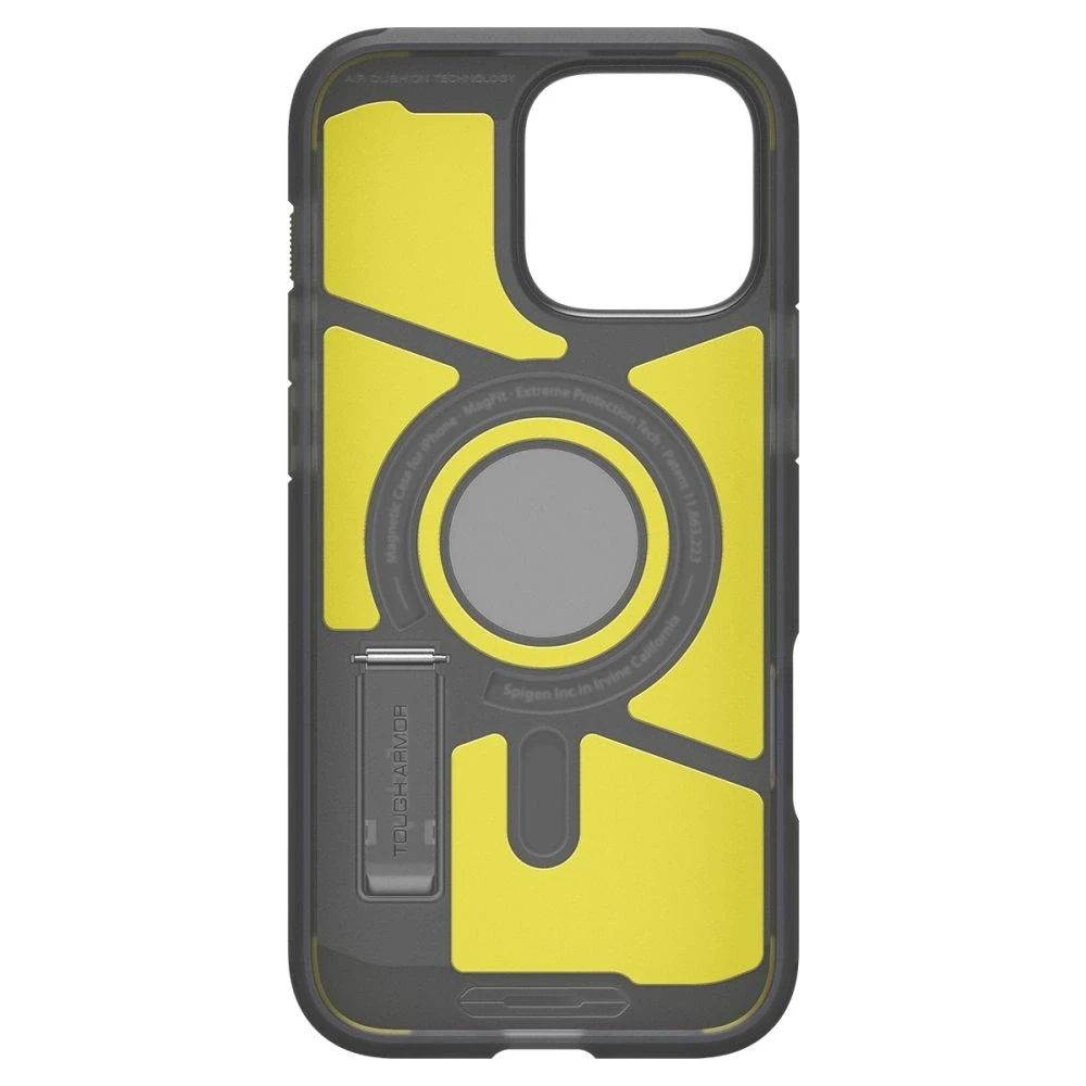 Spigen Tough Armor "T" Mag MagSafe dėklas iPhone 16 Pro - juodas