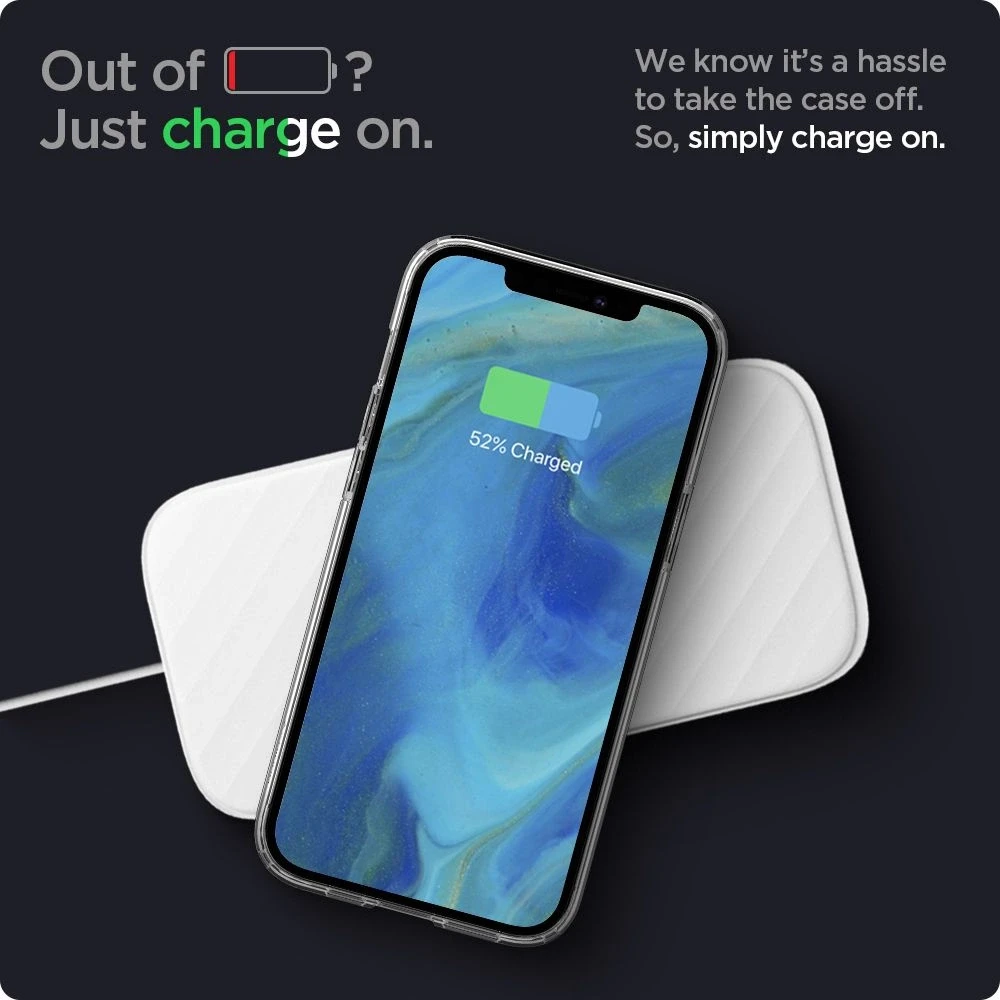 Spigen Ultra Hybrid dėklas skirtas Apple iPhone 12 Pro, spalva - Crystal Clear