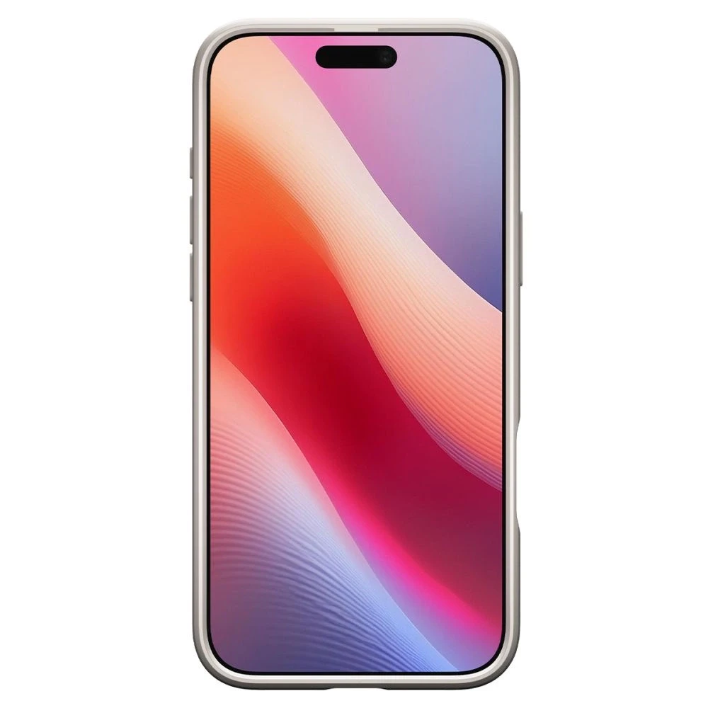 Dėklas „Spigen Ultra Hybrid“, natūralus titanas – „Apple iPhone 16 Pro“