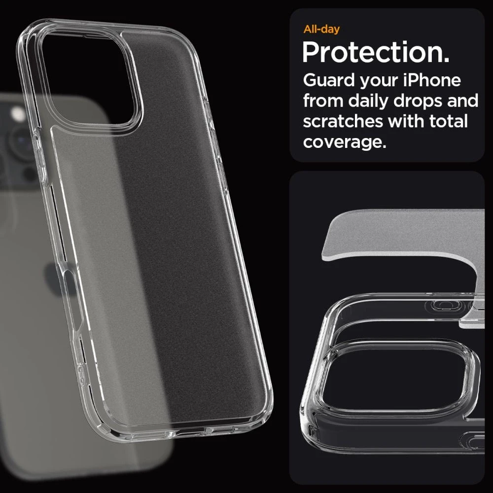 Spigen Ultra Hybrid Apple iPhone 16 Pro Max – dėklas telefonui skaidrus