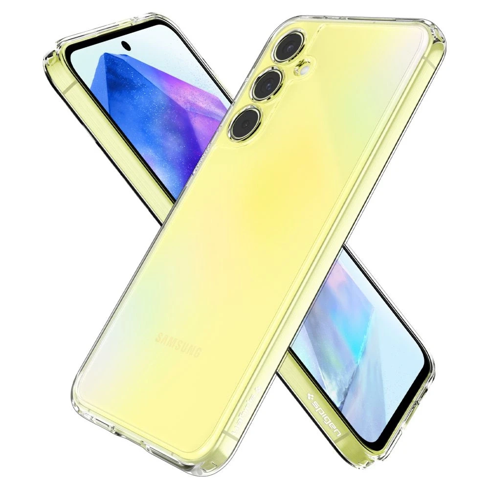 Spigen Ultra Hybrid – dėklas skirtas Samsung Galaxy A55 5G Transparent
