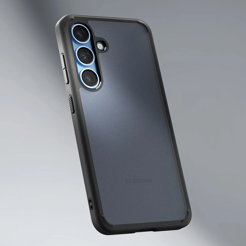 Spigen dėklas ULTRA HYBRID skirtas Samsung Galaxy S25 frost juodos spalvos