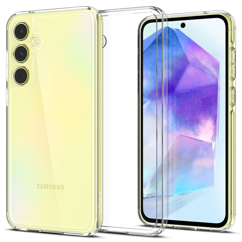 Spigen Ultra Hybrid – dėklas skirtas Samsung Galaxy A55 5G Transparent