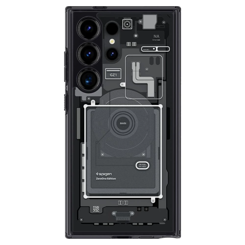Dėklas Spigen Ultra Hybrid, zero one – Samsung Galaxy S24 Ultra