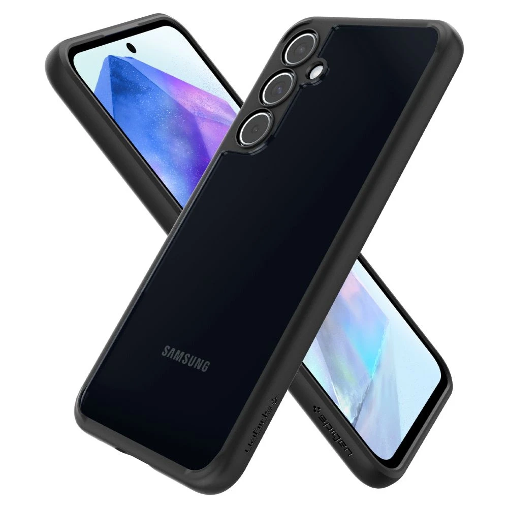 Dėklas SPIGEN ULTRA HYBRID GALAXY A55 5G MATTE Juodas