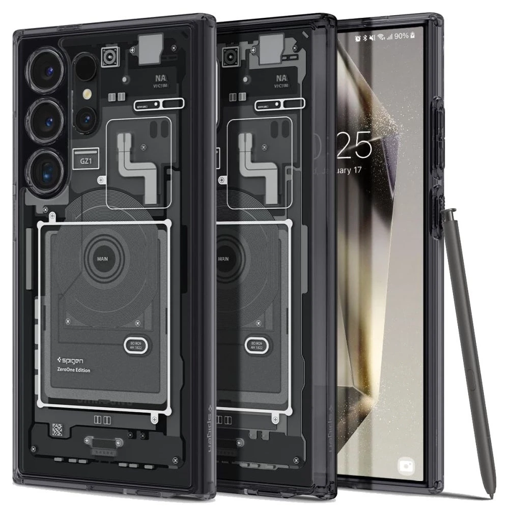 Dėklas Spigen Ultra Hybrid, zero one – Samsung Galaxy S24 Ultra