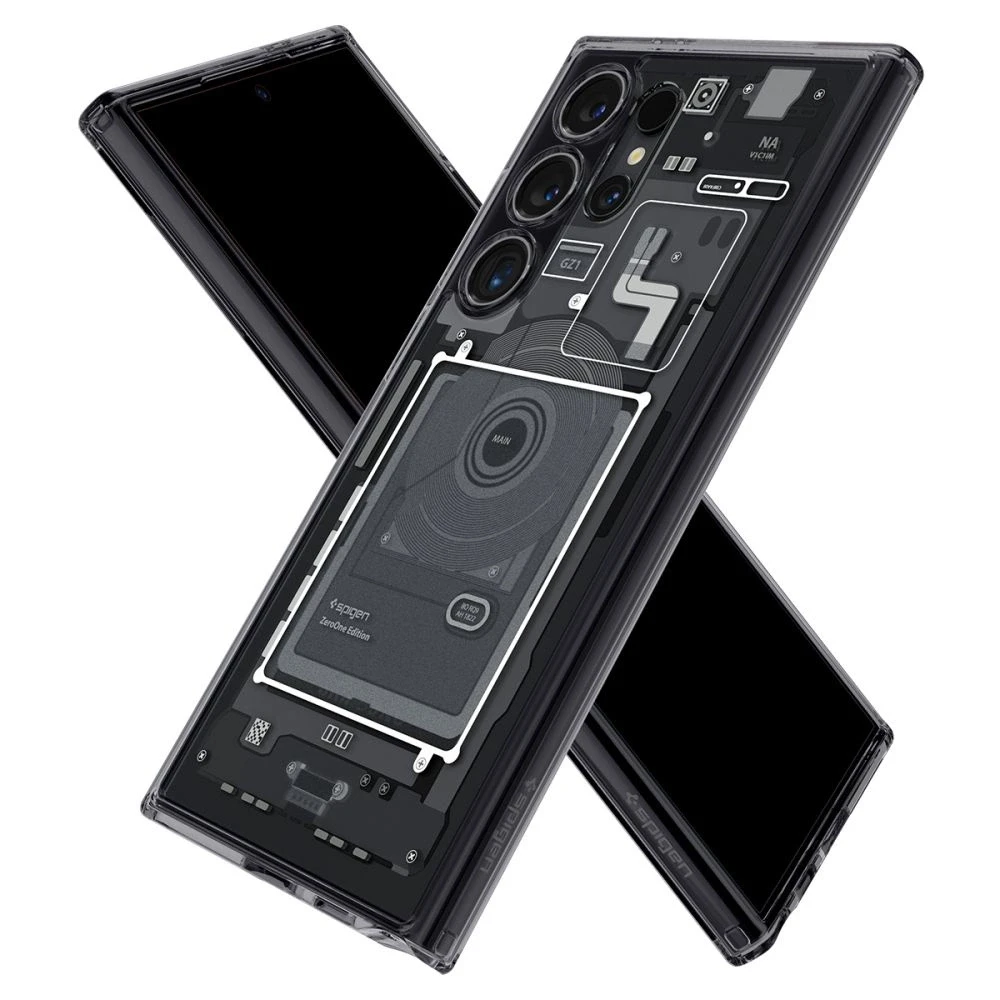 Dėklas Spigen Ultra Hybrid, zero one – Samsung Galaxy S24 Ultra