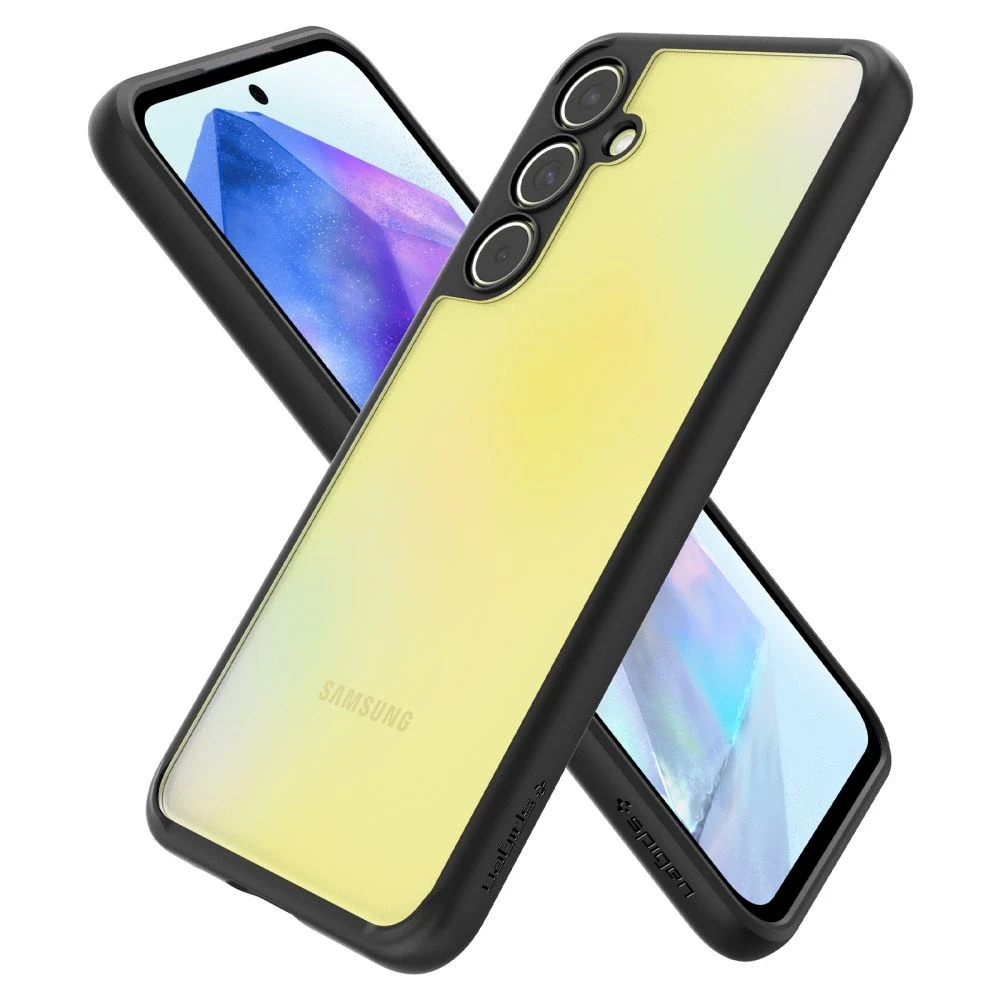 Dėklas SPIGEN ULTRA HYBRID GALAXY A55 5G MATTE Juodas