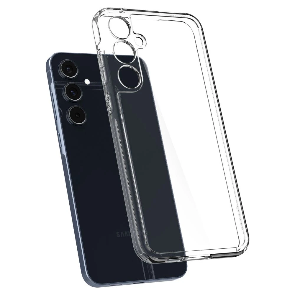 Spigen Ultra Hybrid – dėklas skirtas Samsung Galaxy A55 5G Transparent