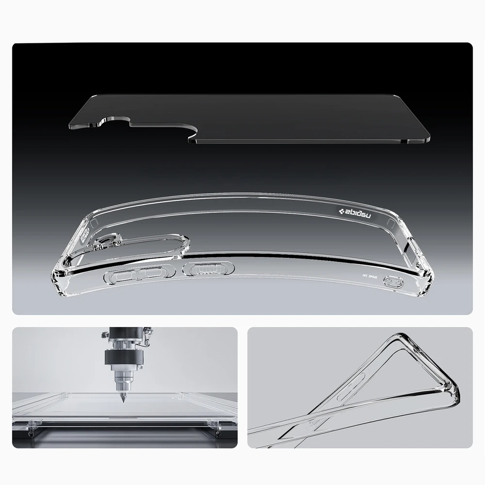 Spigen dėklas ULTRA HYBRID skirtas Samsung Galaxy S25 Plus crystal clear