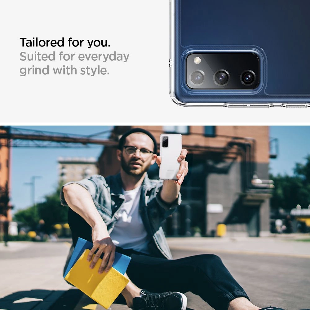 Dėklas SPIGEN ULTRA HYBRID GALAXY S20 FE CRYSTAL CLEAR
