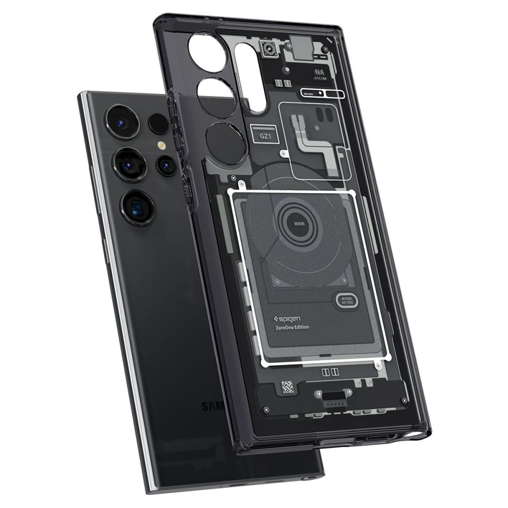 Dėklas Spigen Ultra Hybrid, zero one – Samsung Galaxy S24 Ultra