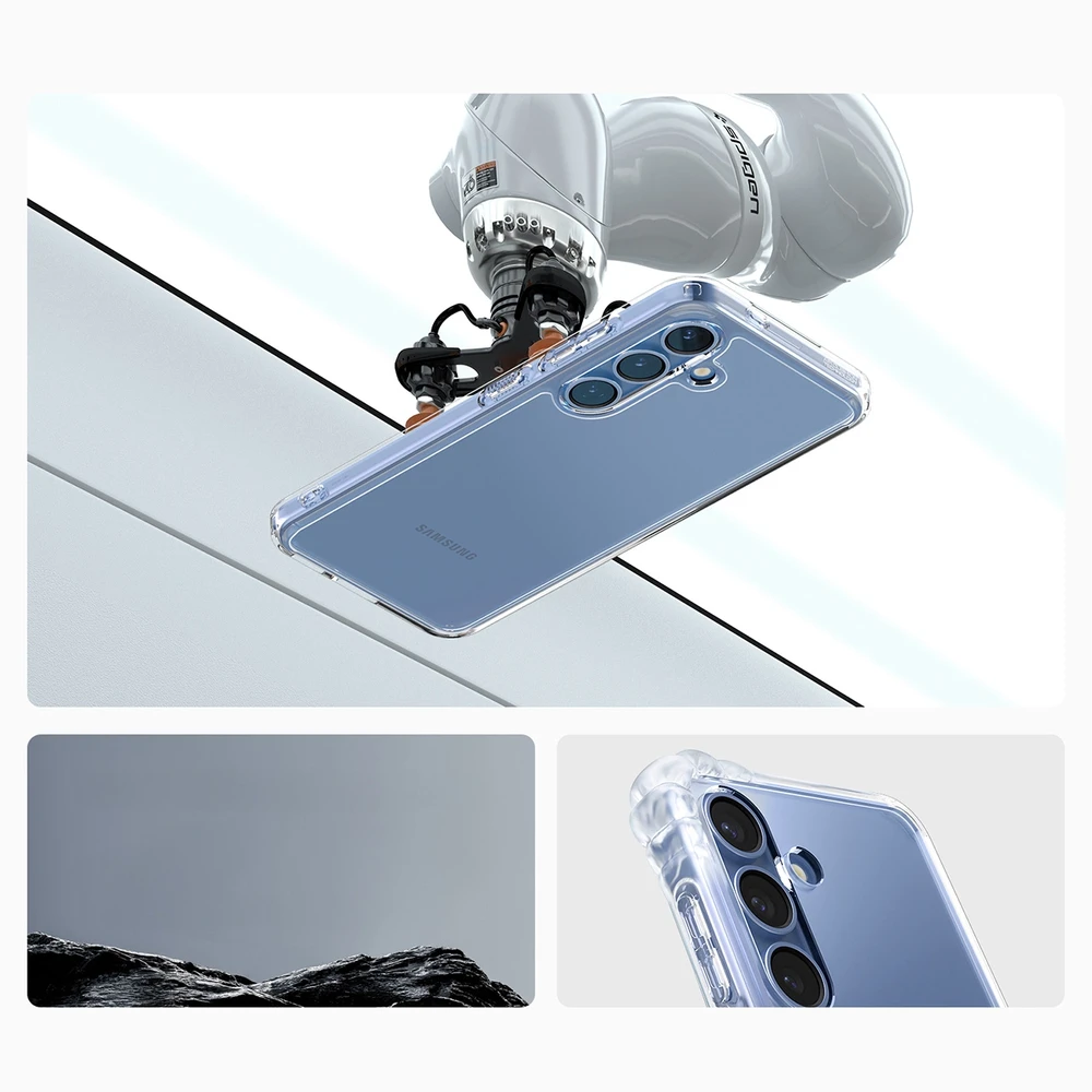 Spigen dėklas ULTRA HYBRID skirtas Samsung Galaxy S25 Plus crystal clear