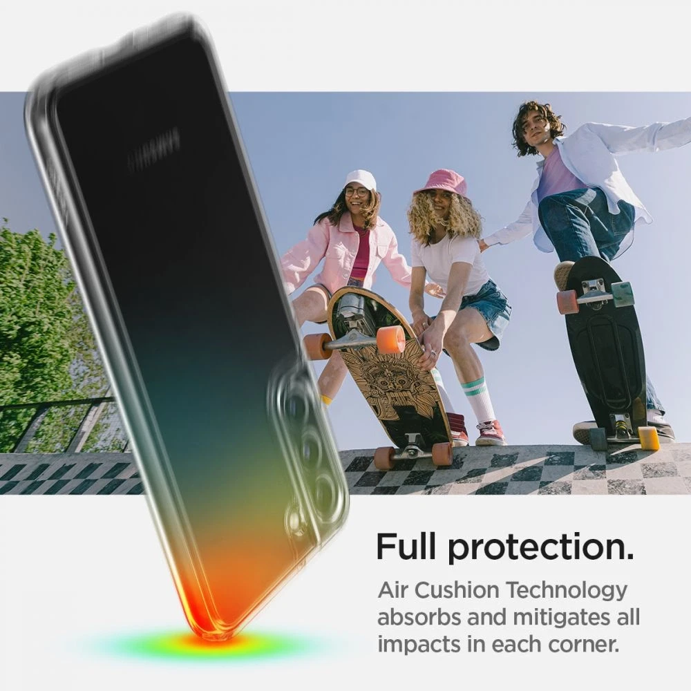 Dėklas SPIGEN ULTRA HYBRID GALAXY S22 CRYSTAL CLEAR