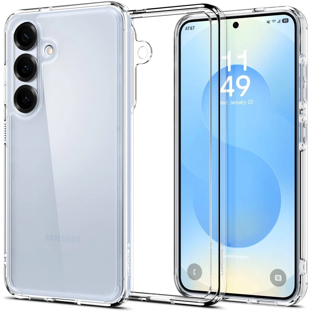 Spigen dėklas ULTRA HYBRID skirtas Samsung Galaxy S25 Plus crystal clear