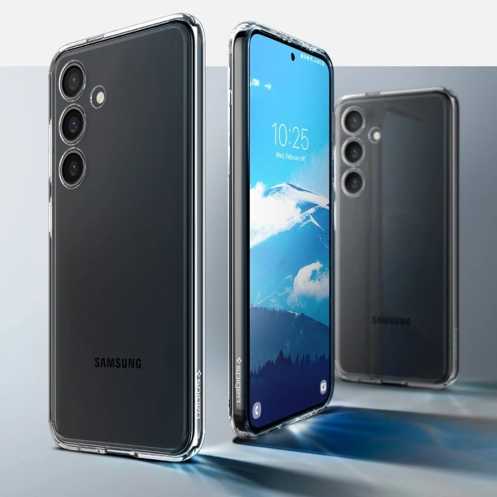 Samsung Galaxy S24 Plus Spigen Ultra Hybrid Crystal dėklas telefonui skaidrus