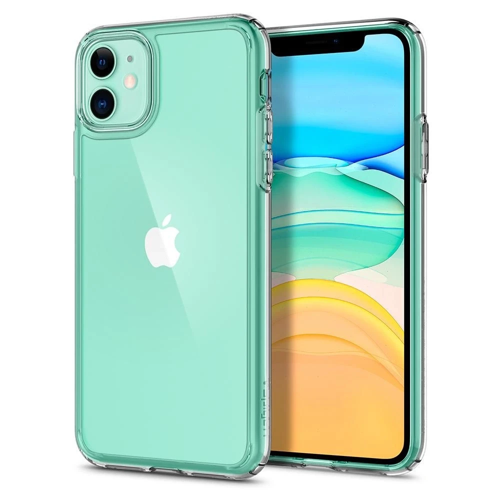 Spigen Ultra Hybrid dėklas skirtas Apple iPhone 11, spalva - Crystal Clear