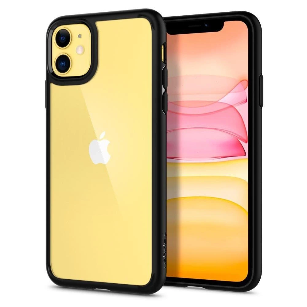 Spigen Ultra Hybrid dėklas skirtas Apple iPhone 11, spalva - Matte Black