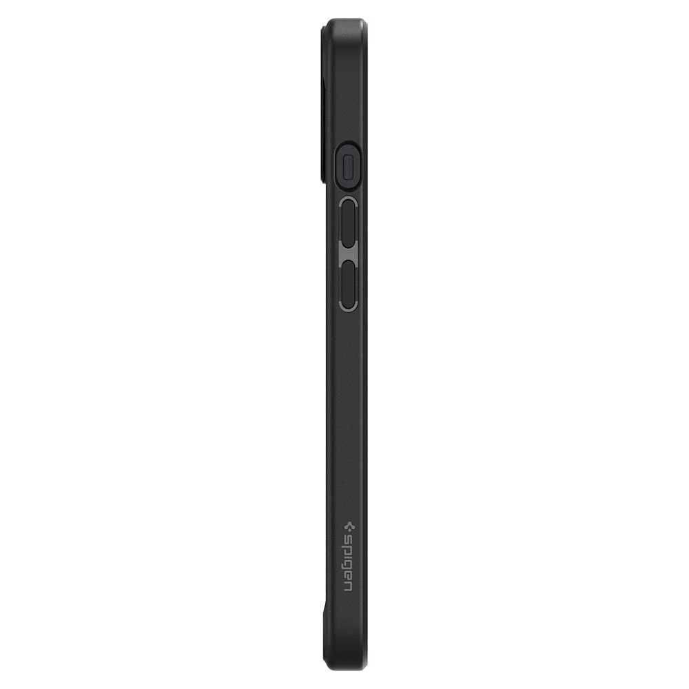 „Spigen Ultra Hybrid iPhone 13“ dėklas - Matinės juodos spalvos