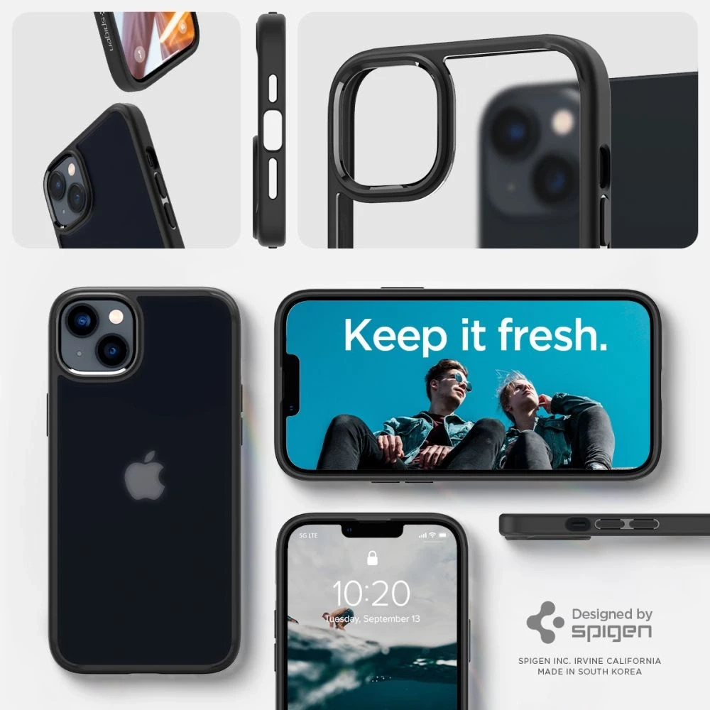 Spigen Ultra Hybrid Apple iPhone 14 Plus FROST dėklas telefonui juodos spalvos