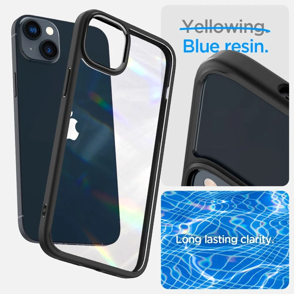 Spigen Ultra Hybrid dėklas skirtas Apple iPhone 14 Plus, spalva - Matte Black